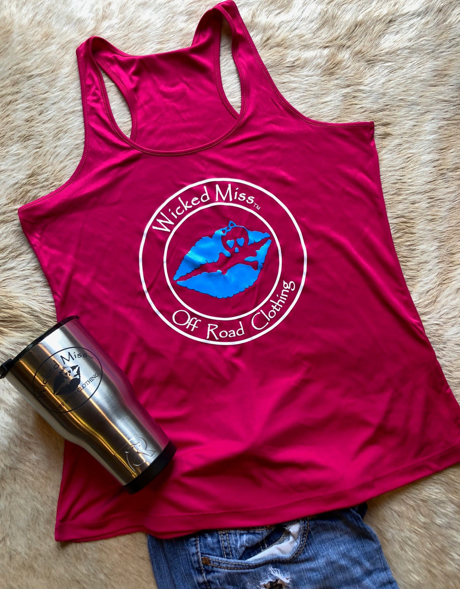 Women's off road clothing Wicked Miss Racer Back Tank Top Wicked Miss Off Road Clothing